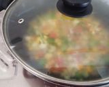 A picture of step 3 of Mix Veggies Soup.