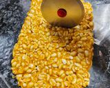A picture of step 4 of Peanut Chikki.