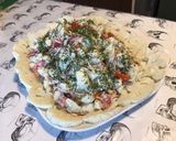 Une image de l'étape 12 de Salade de chou fleur aux tomates, oignon rouge et herbes aromatiques (sauce au fromage blanc).