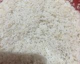 A picture of step 1 of White Chana pulao.