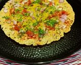 A picture of step 5 of Masala Papad.