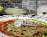 A picture of step 10 of Aloo Paratha Delhi Wale.