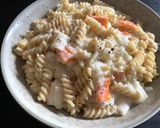 A picture of step 6 of Crab Cream Pasta Bake.