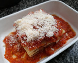 Foto del paso 8 de la receta: Lasaña de pollo y verduras con salsa de tomate