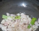 A picture of step 2 of Proso Millet Pongal.
