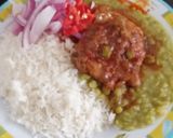Foto del paso 3 de la receta: Pollo al vino con arverjita verde