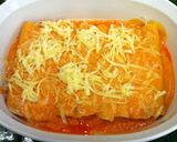 Foto del paso 7 de la receta: Enchiladas de flor de calabaza