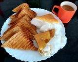 A picture of step 4 of Cloudy Egg with Toasted Bread.