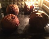 A picture of step 1 of California Farm Baked White Peach Puree.