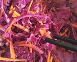 Foto langkah ke 3 dari resep Salad Hokben (kol ungu).