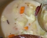 A picture of step 8 of Idiyappam With Vegetable Stew.