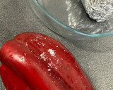 Foto del paso 2 de la receta: Pimientos preñados a la brasa o al horno