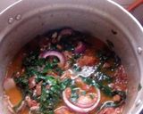 A picture of step 5 of Ungu soup.