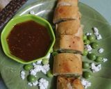 A picture of step 5 of Matar roll.