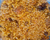 A picture of step 5 of Locust beans rice.