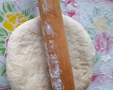 A picture of step 1 of Pinwheel Bread "saganoti".