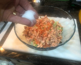 Foto del paso 5 de la receta: Barquitas integrales con ensalada y huevo poché en Lékué