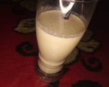 A picture of step 3 of Banana Oreo smoothie.
