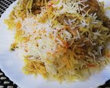 A picture of step 1 of Chicken biryani.