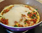 A picture of step 9 of Akuri (Parsi Scrambled Egg).