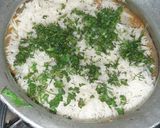 A picture of step 4 of Egg Biryani.