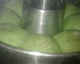 Foto langkah ke 6 dari resep Roti sobek susu pandan.