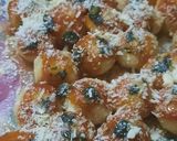 Foto del paso 7 de la receta: Ñoquis bolita rellenos con quesos y salsa de quesos