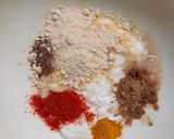 A picture of step 1 of Aloo tikka masala.
