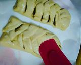 A picture of step 16 of Baked Mixed Veg Paneer Cheesy Braided Bread.
