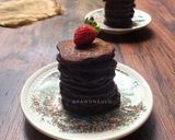 Foto langkah ke 5 dari resep Chocolate Pancake.