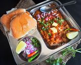 A picture of step 6 of Pav Bhaji (Mixed Veggies with Toasted Bread - Mumbai Street Food).
