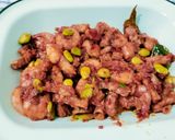 Foto langkah ke 3 dari resep Udang Tempe Pete Balado (Gurih Santan).