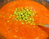 A picture of step 12 of Matar Paneer.