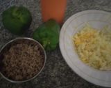A picture of step 2 of Stuffed capsicum#pepperrecipescontest.