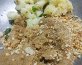 A picture of step 3 of Rajgira Khichdi.