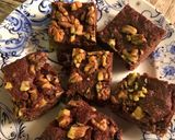 A picture of step 8 of Cacao brownies - vegan.
