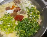 A picture of step 1 of Potato filling.