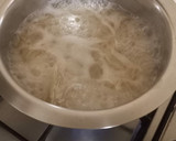 A picture of step 1 of Vegetables chowmein.