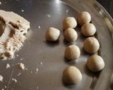 A picture of step 2 of Farali Gulabjamun.