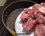 Hình bước làm 1 của món Canh sườn hầm củ sen của Nhà Hàng Xóm