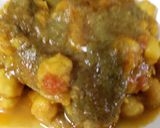 A picture of step 14 of Chhole patties(Sindhi chat).