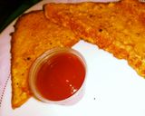 A picture of step 3 of Bread fritters.