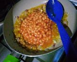 A picture of step 2 of Baked beans curry.
