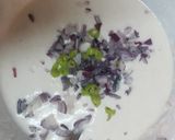 A picture of step 3 of Rava Dosa.