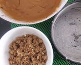 A picture of step 1 of Streusel coffee cake.