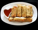 รูปขั้นตอนการทำที่ 4 ของ ปอเปี๊ยะ(แบบอบ) Baked Healthy Thai Spring Rolls