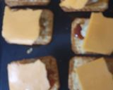 A picture of step 2 of Tucfrizza (tuc pizza fries).