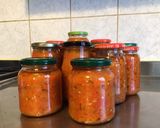 Une image de l'étape 11 de Sauces au piments antillais carottes oignons et épices.