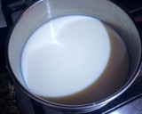 Foto del paso 3 de la receta: Flan de vainilla con bizcochos de nata y chocolate