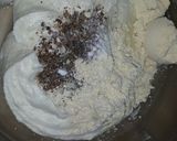 A picture of step 2 of Nankhatai.